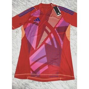 Adidas Tiro 24 Pro Goalkeeper Jersey Sports Top AsiaFit Men's Large IN0425 NEW